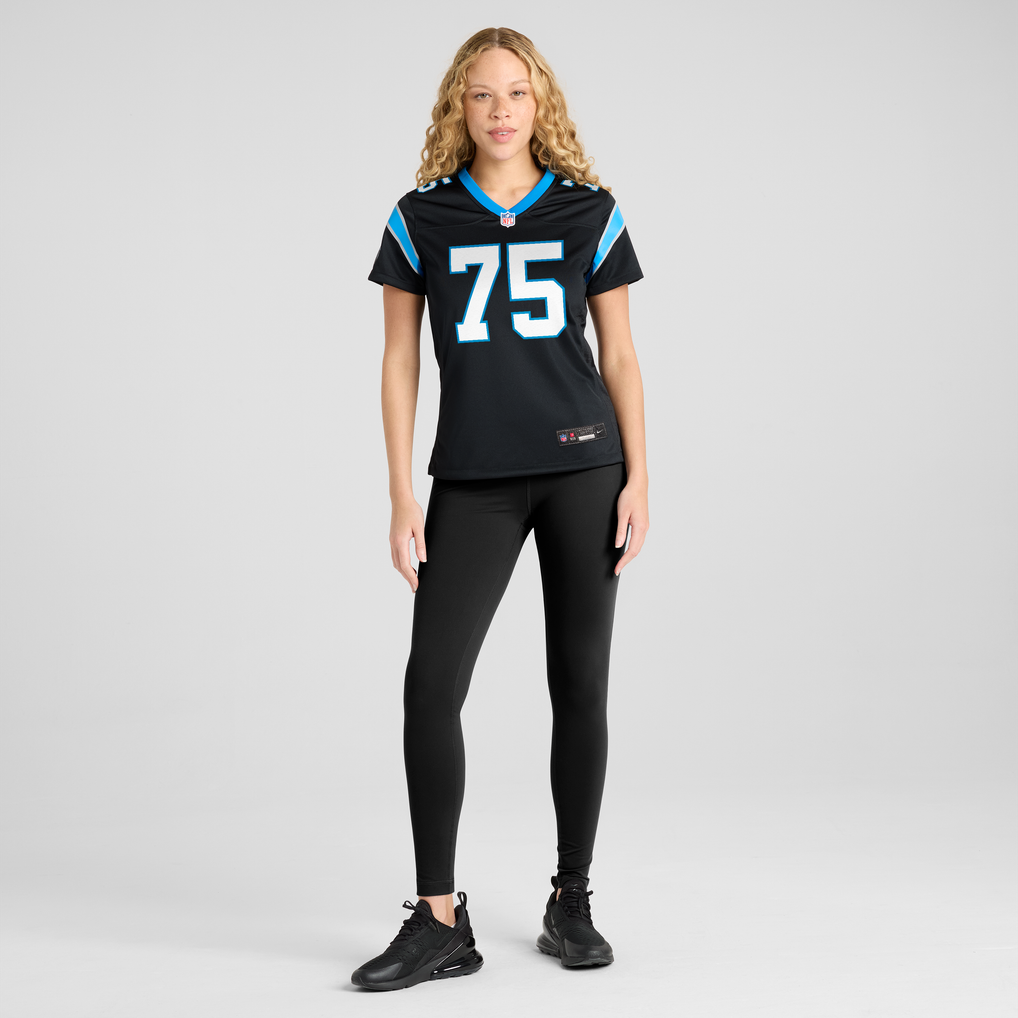 Women's Carolina Panthers Sam Hecht Black Team Game Jersey