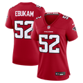 Women's Atlanta Falcons Samson Ebukam Red Team Game Jersey