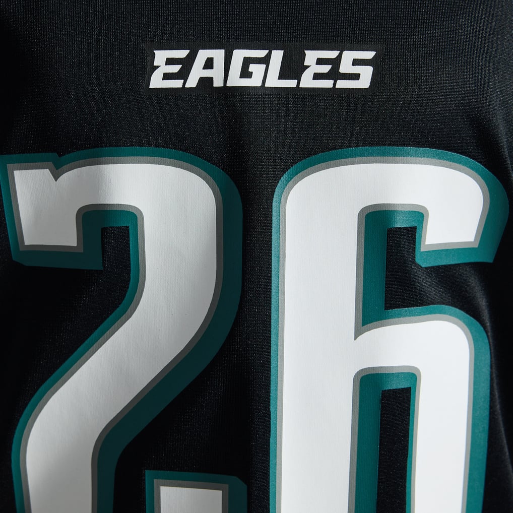 Women's Philadelphia Eagles Saquon Barkley Black Alternate Game Jersey