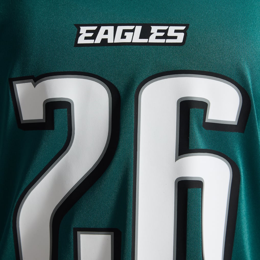 Women's Philadelphia Eagles Saquon Barkley Midnight Green Team Game Jersey