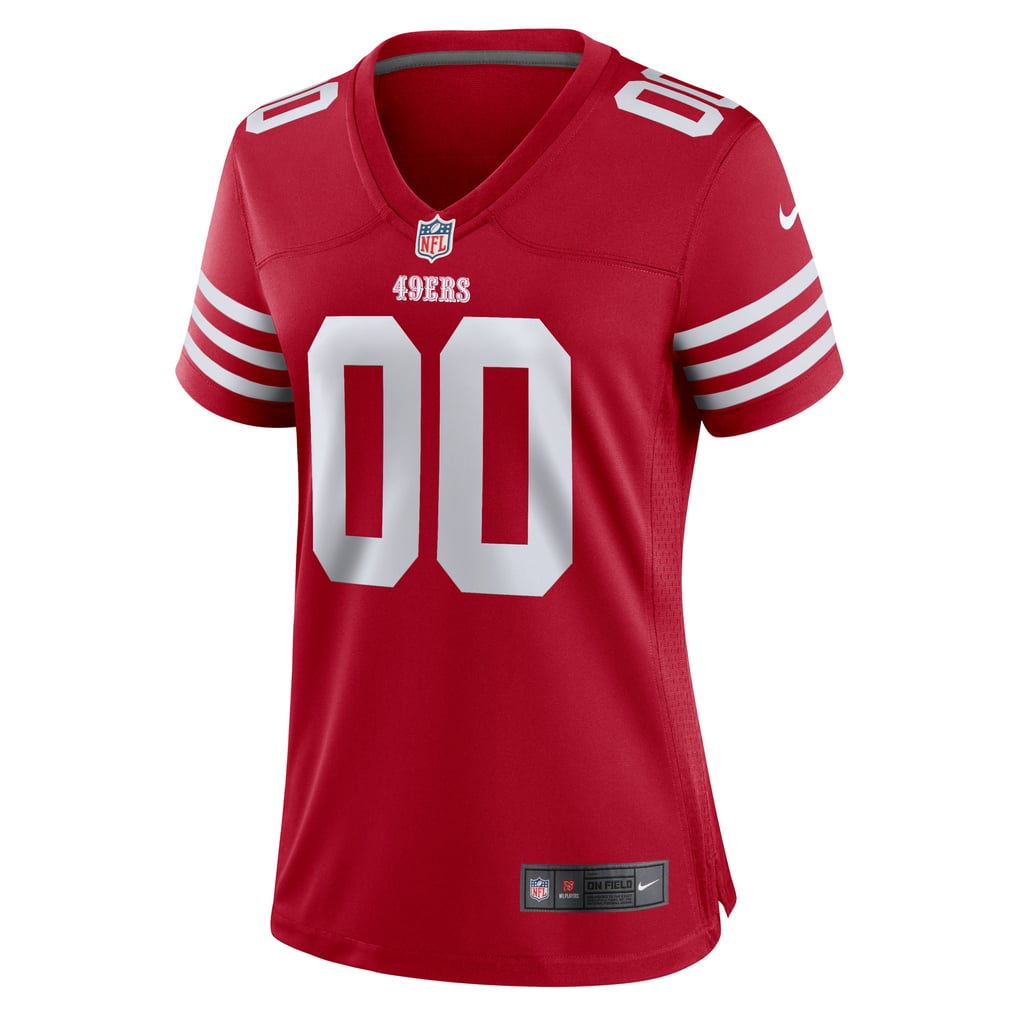 Women's San Francisco 49ers Scarlet Game Custom Jersey