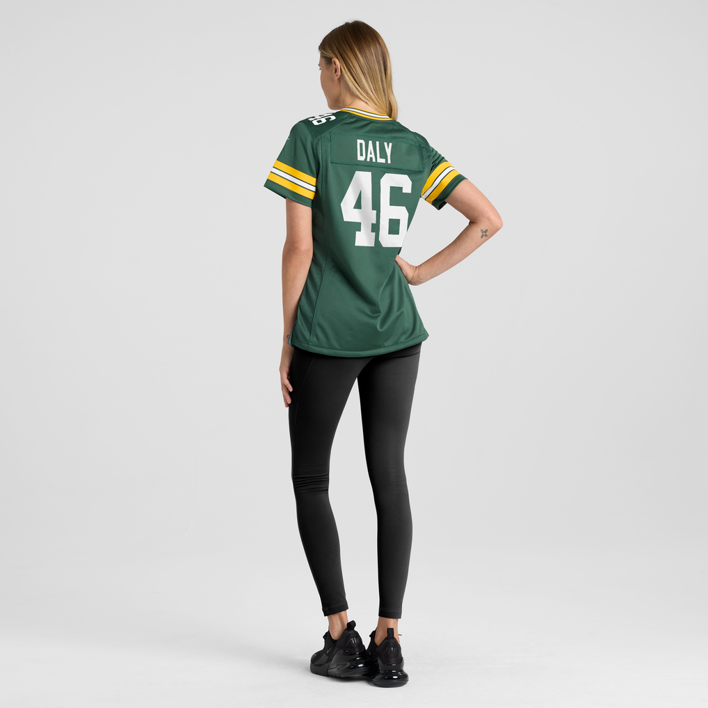 Women's Green Bay Packers Scott Daly Green Team Game Jersey