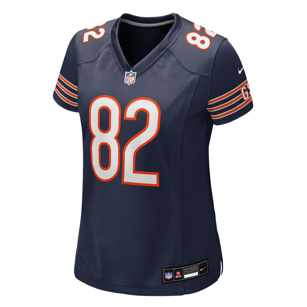 Women's Chicago Bears Scott Miller Navy Team Game Jersey