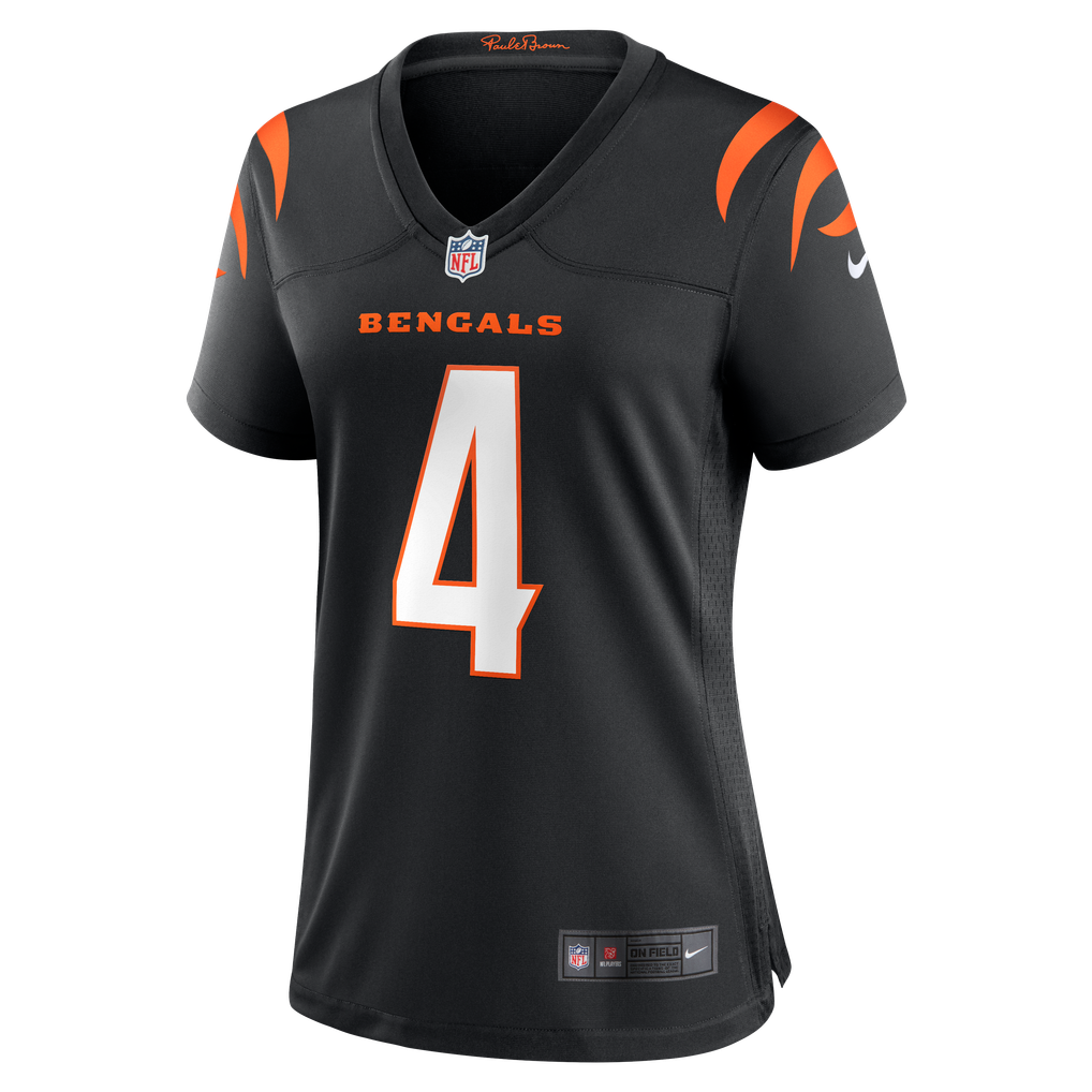 Women's Cincinnati Bengals Sean Clifford Black Team Game Jersey