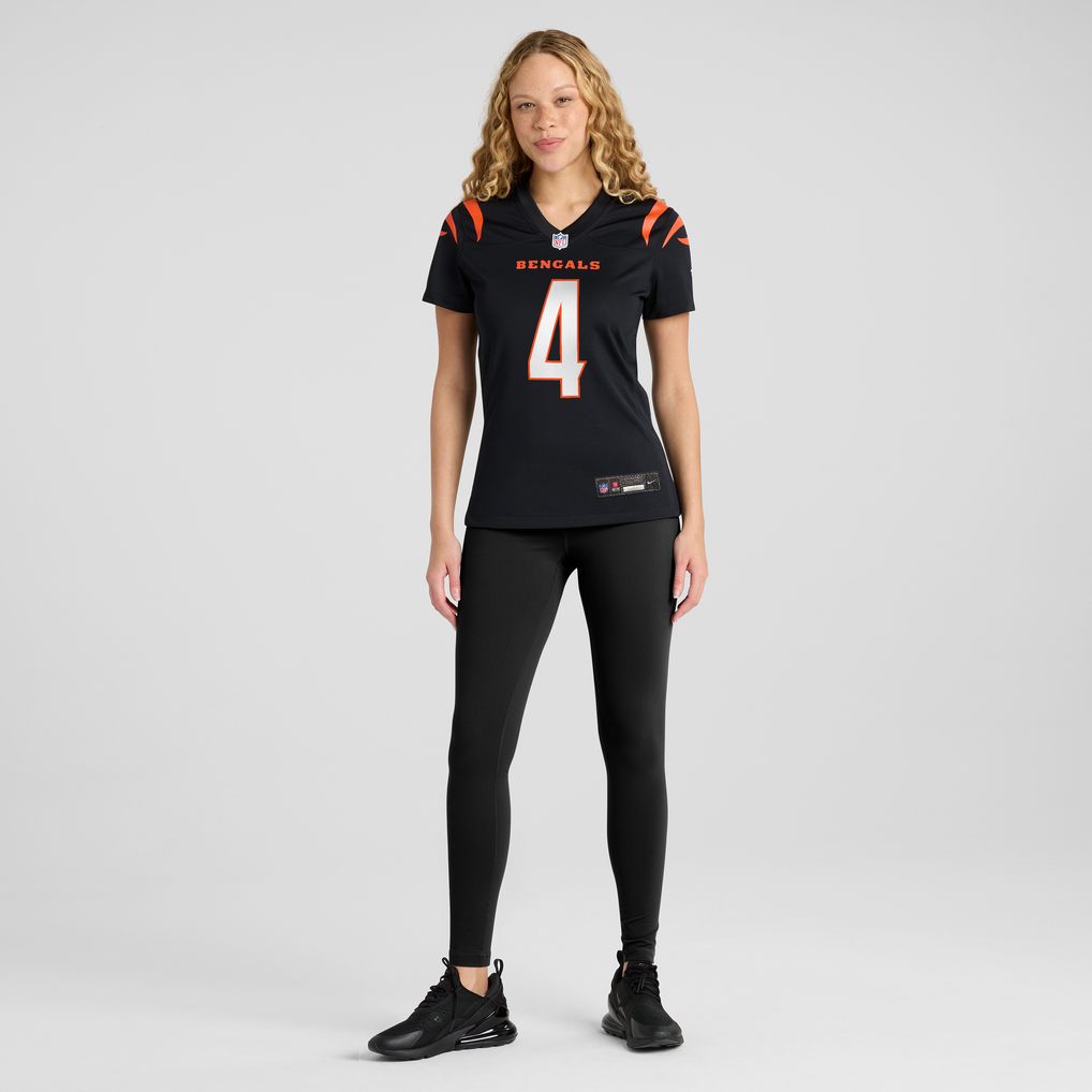 Women's Cincinnati Bengals Sean Clifford Black Team Game Jersey