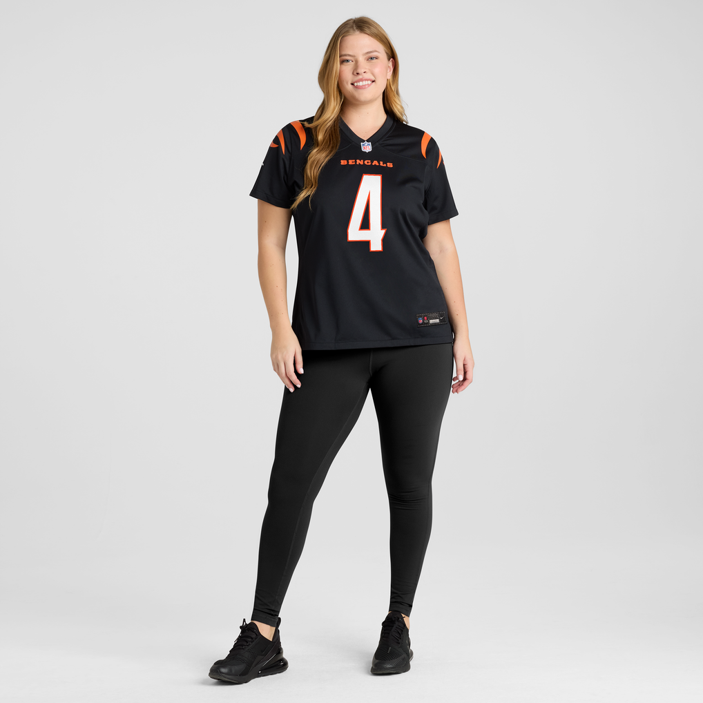 Women's Cincinnati Bengals Sean Clifford Black Team Game Jersey