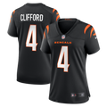 Women's Cincinnati Bengals Sean Clifford Black Team Game Jersey