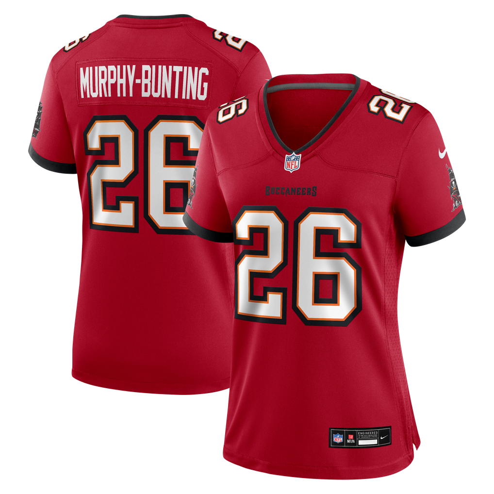 Women's Tampa Bay Buccaneers Sean Murphy-Bunting Red Team Game Jersey