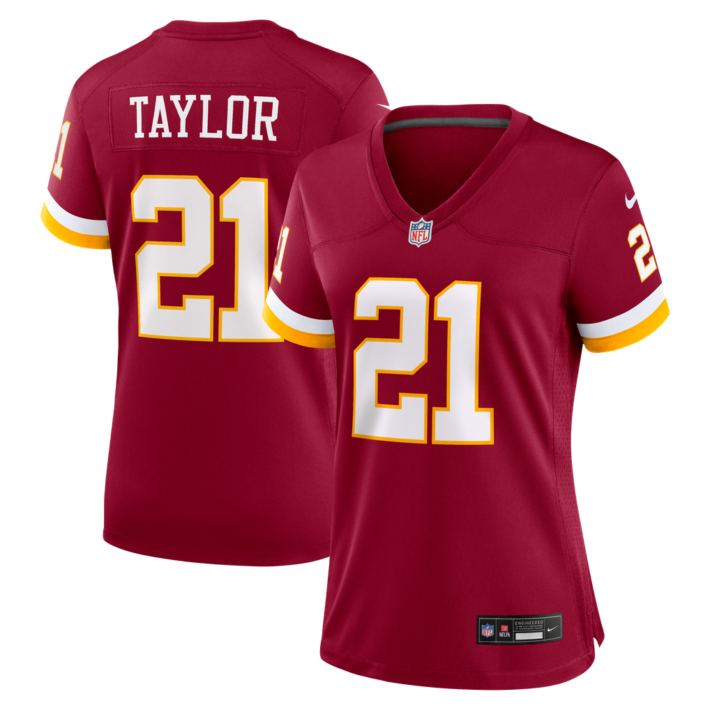 Women's Washington Commanders Sean Taylor Burgundy Retired Game Jersey