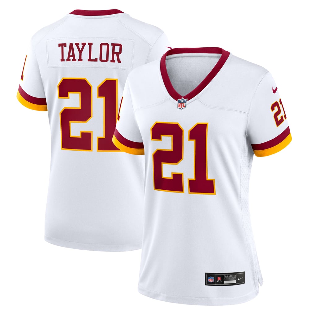 Women's Washington Commanders Sean Taylor White Game Super Bowl Era Jersey