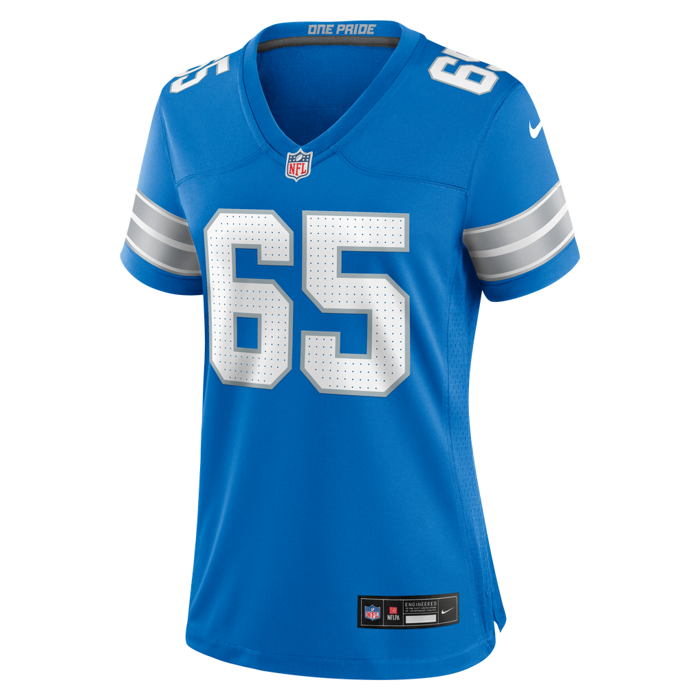 Women's Detroit Lions Seth McLaughlin Blue Team Game Jersey