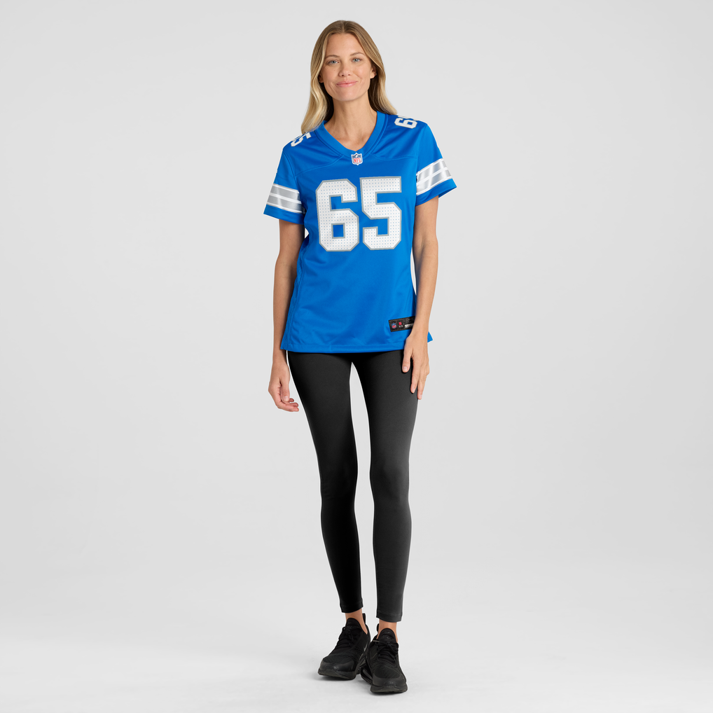 Women's Detroit Lions Seth McLaughlin Blue Team Game Jersey