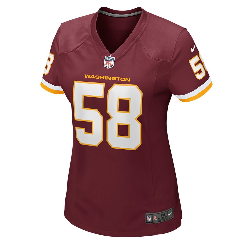 Women's Washington Football Team Shaka Toney Burgundy Game Jersey