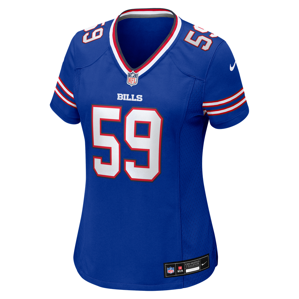 Women's Buffalo Bills Shaq Lawson Royal Team Game Jersey