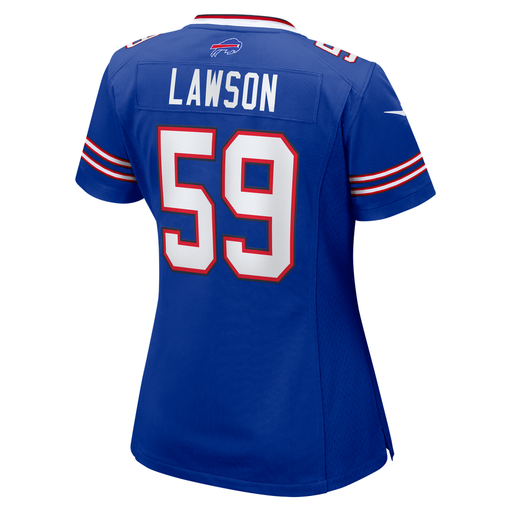 Women's Buffalo Bills Shaq Lawson Royal Team Game Jersey