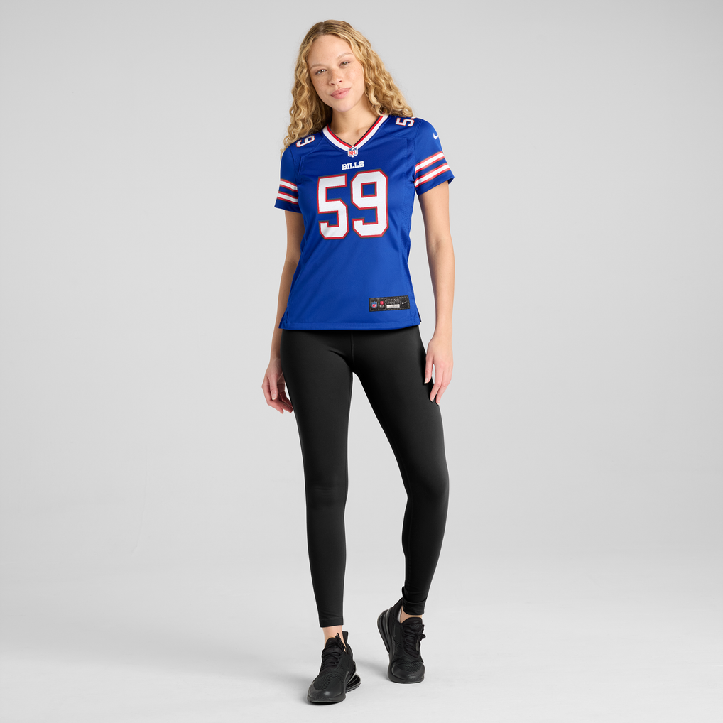 Women's Buffalo Bills Shaq Lawson Royal Team Game Jersey
