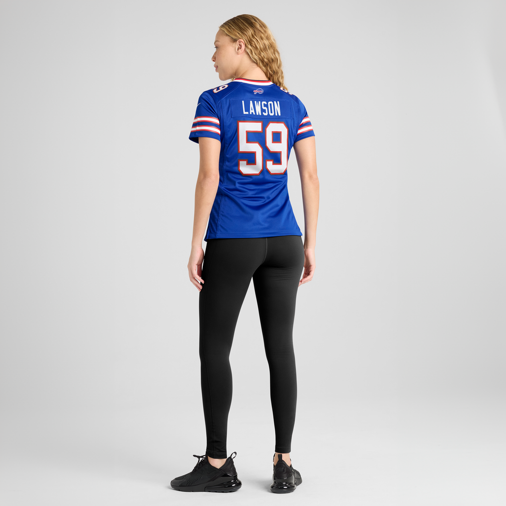 Women's Buffalo Bills Shaq Lawson Royal Team Game Jersey