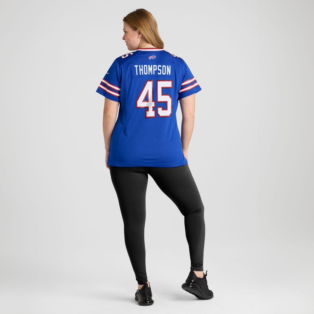 Women's Buffalo Bills Shaq Thompson Royal Team Game Jersey