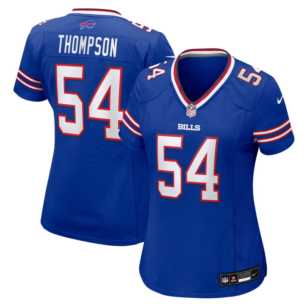 Women's Buffalo Bills Shaq Thompson Royal Team Game Jersey