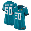 Women's Jacksonville Jaguars Shaquille Quarterman Teal Game Jersey