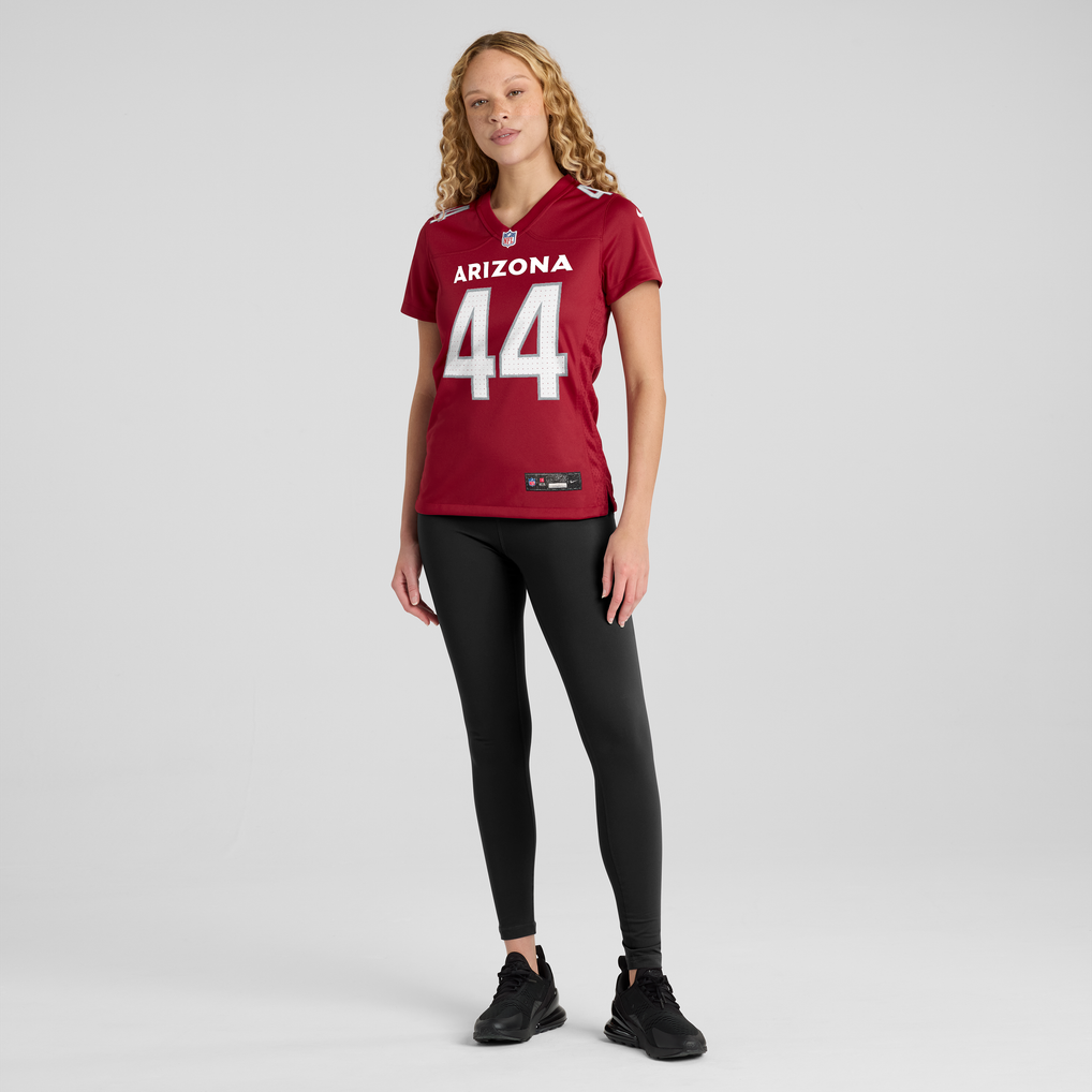 Women's Arizona Cardinals Shawn Bowman Cardinal Team Game Jersey