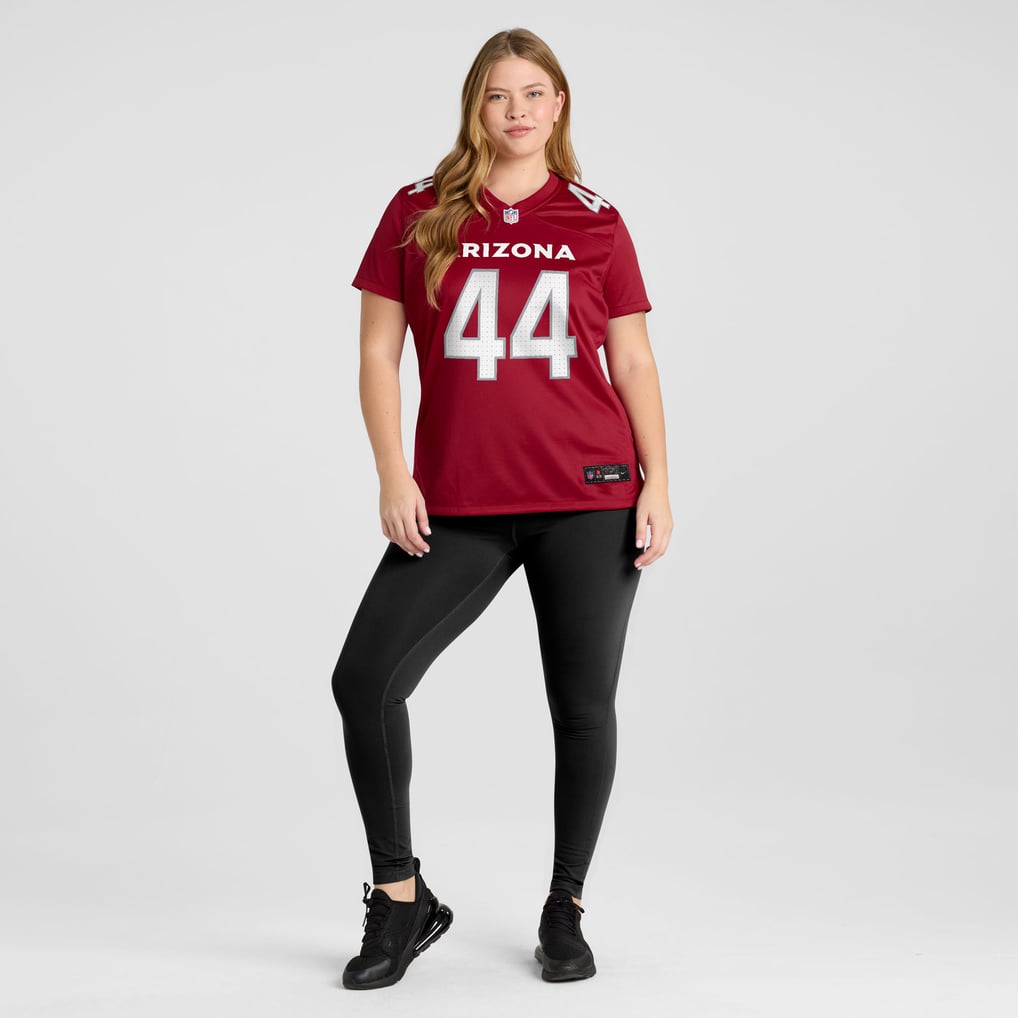 Women's Arizona Cardinals Shawn Bowman Cardinal Team Game Jersey