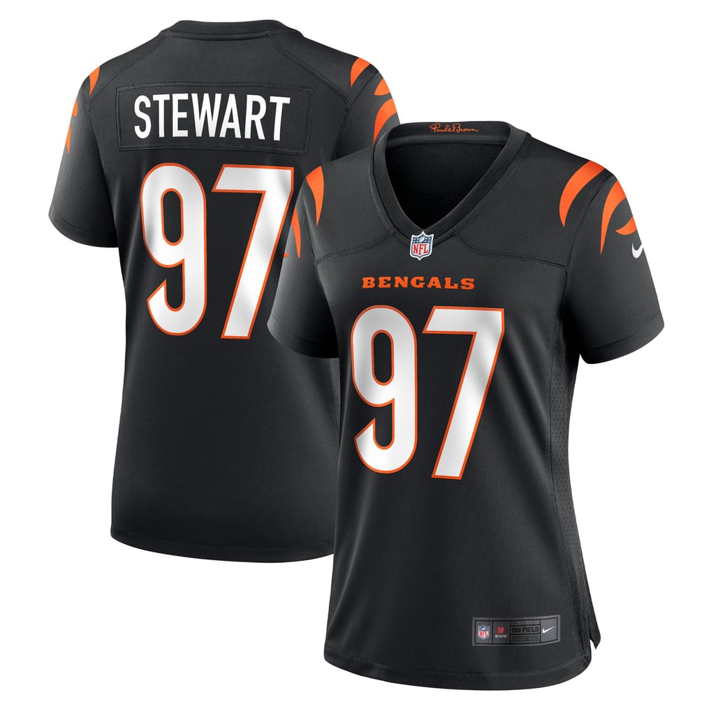 Women's Cincinnati Bengals Shemar Stewart Black Team Game Jersey