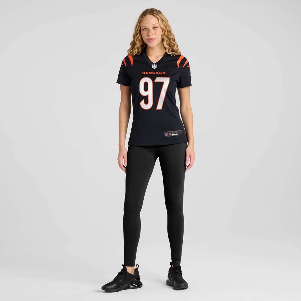 Women's Cincinnati Bengals Shemar Stewart Black Team Game Jersey