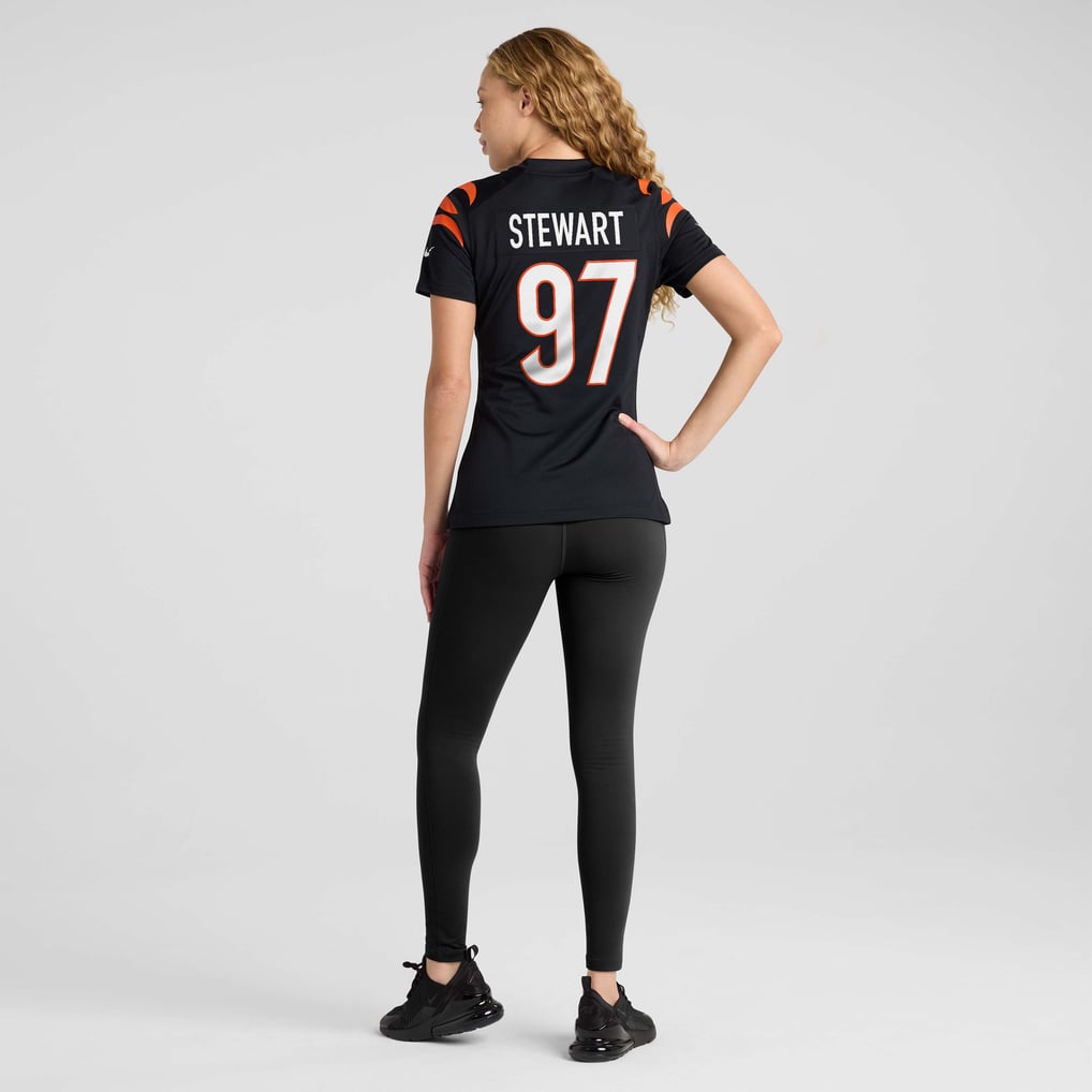 Women's Cincinnati Bengals Shemar Stewart Black Team Game Jersey