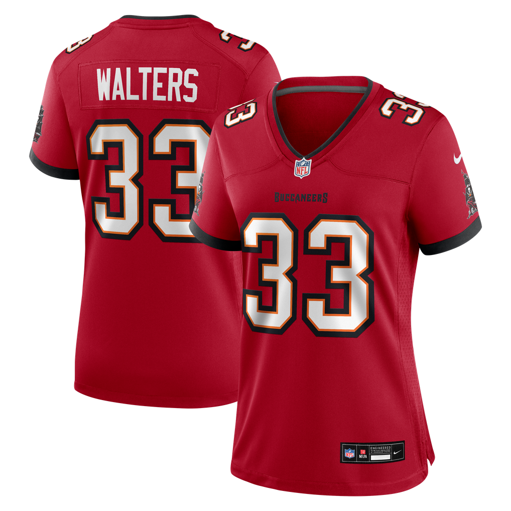Women's Tampa Bay Buccaneers Silas Walters Red Team Game Jersey
