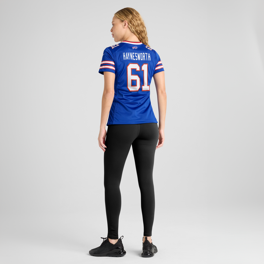 Women's Buffalo Bills Sincere Haynesworth Royal Team Game Jersey
