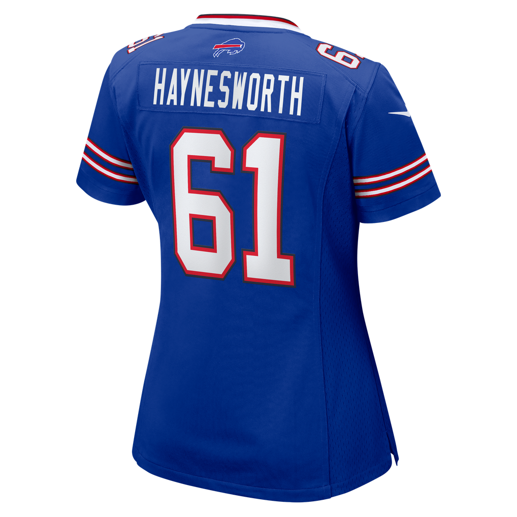 Women's Buffalo Bills Sincere Haynesworth Royal Team Game Jersey