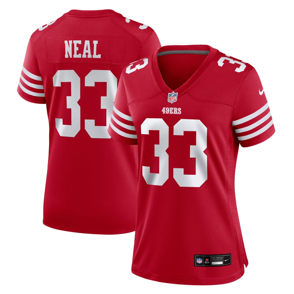 Women's San Francisco 49ers Siran Neal Scarlet Team Game Jersey
