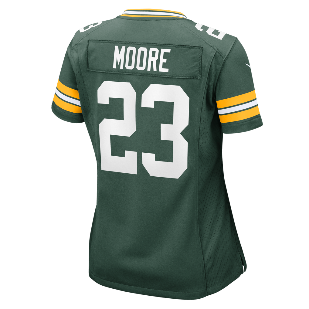 Women's Green Bay Packers Skyy Moore Green Team Game Jersey