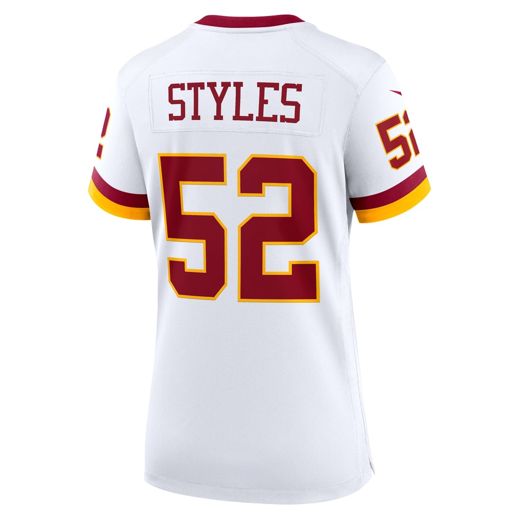 Women's Washington Commanders Sonny Styles White Game Super Bowl Era Jersey