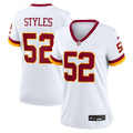 Women's Washington Commanders Sonny Styles White Game Super Bowl Era Jersey