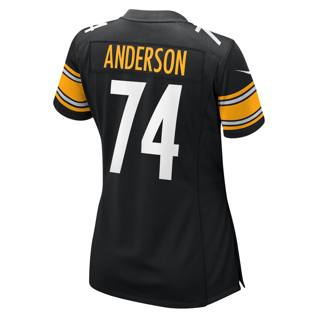 Women's Pittsburgh Steelers Spencer Anderson Black Game Jersey