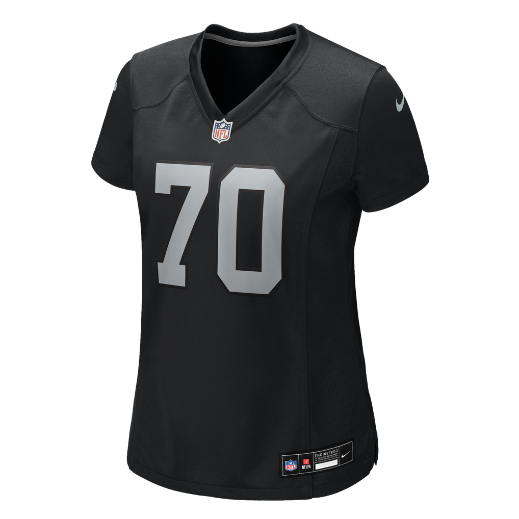 Women's Las Vegas Raiders Spencer Burford Black Team Game Jersey