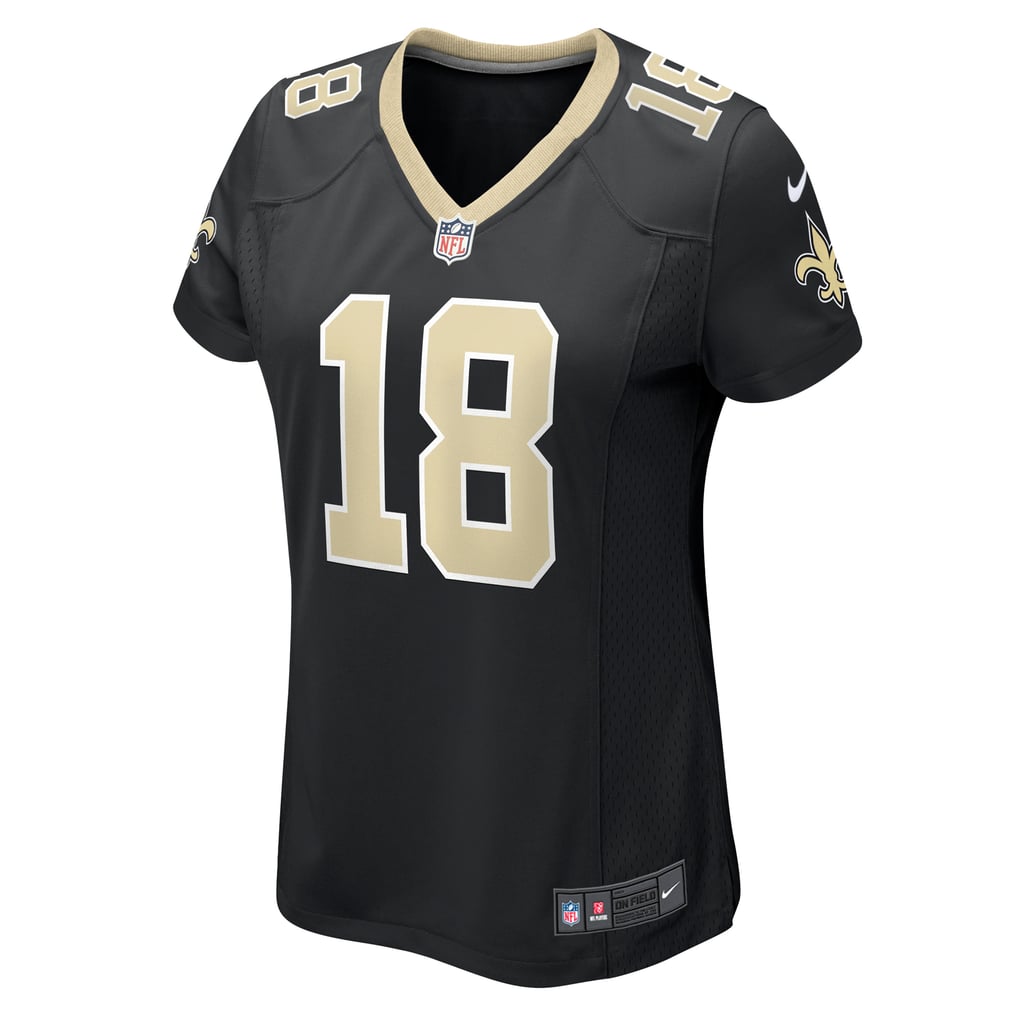 Women's New Orleans Saints Spencer Rattler Black Game Jersey