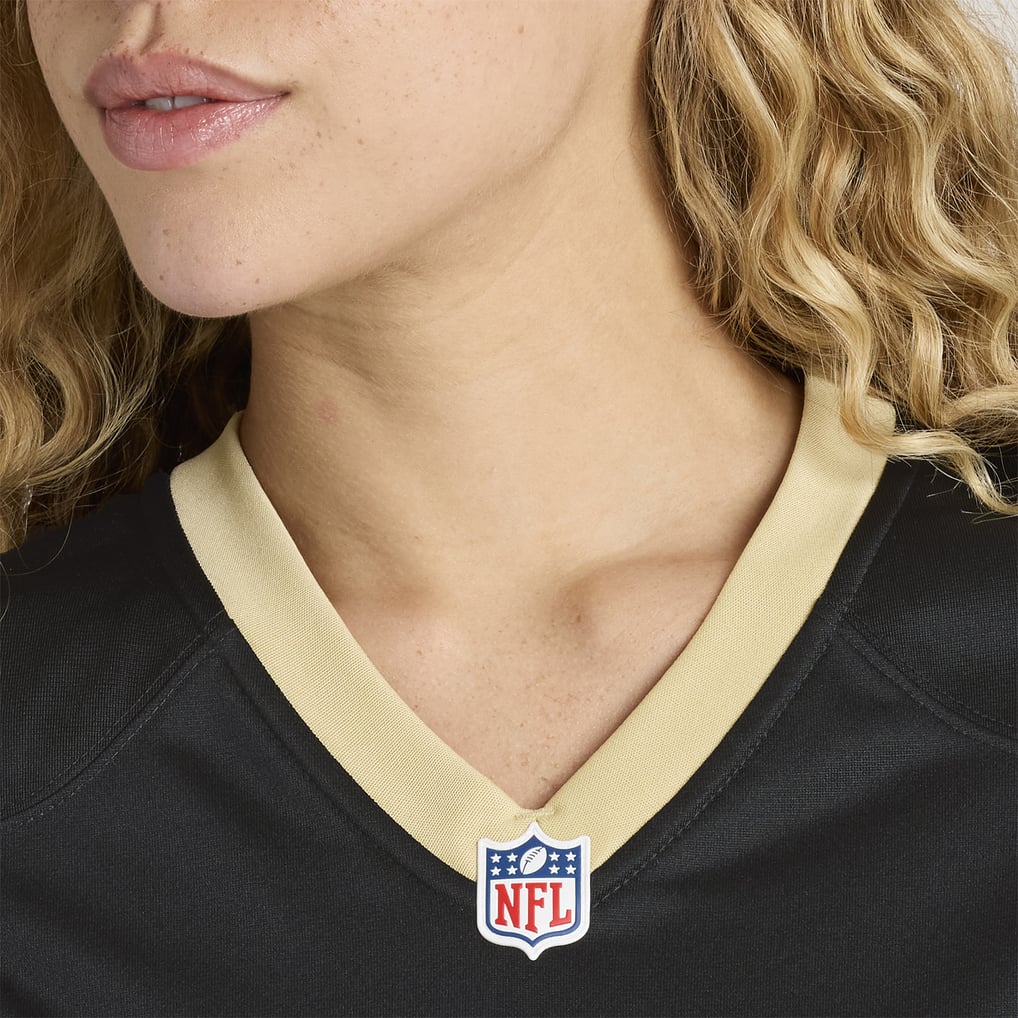 Women's New Orleans Saints Spencer Rattler Black Team Game Jersey
