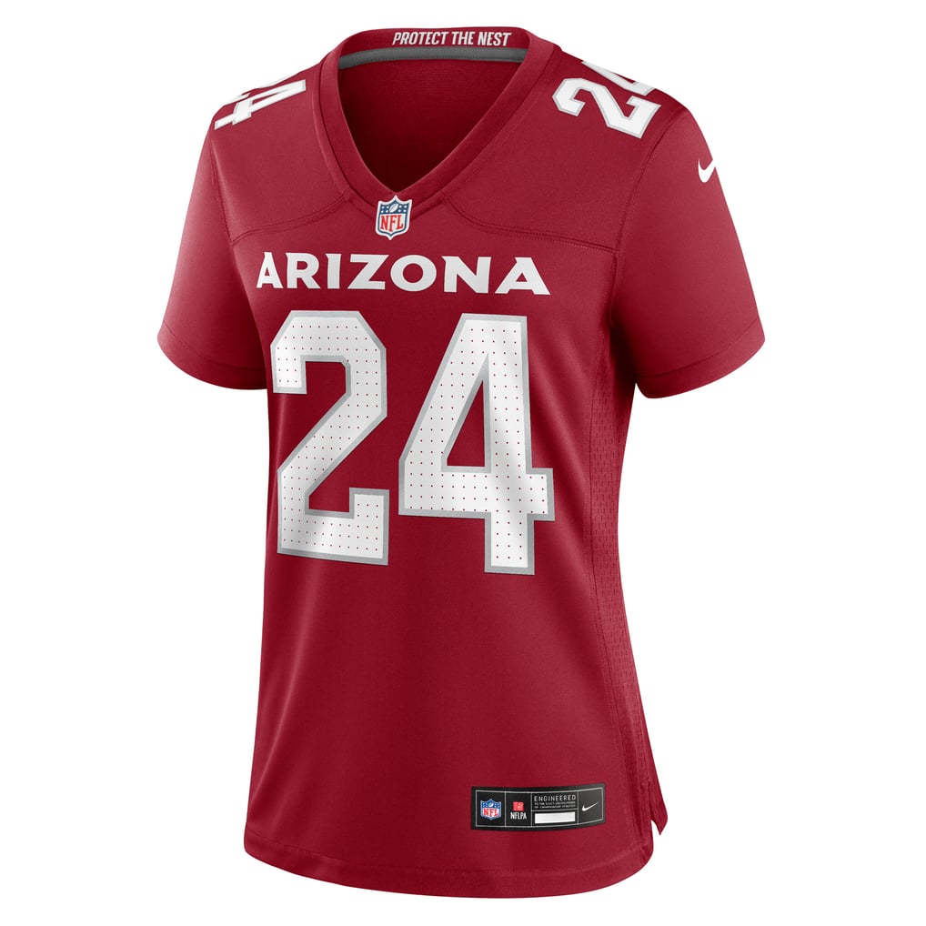 Women's Arizona Cardinals Starling Thomas V Cardinal Team Game Jersey