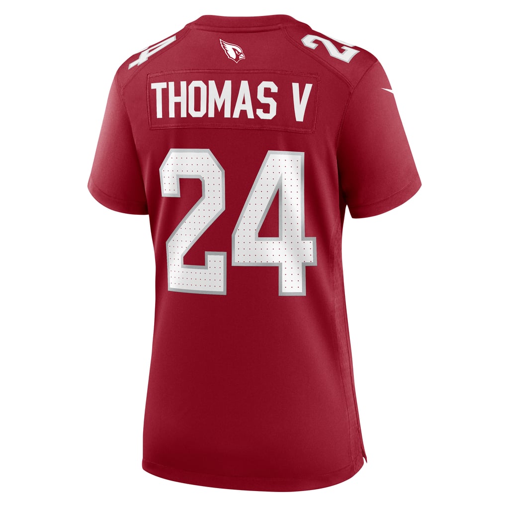 Women's Arizona Cardinals Starling Thomas V Cardinal Team Game Jersey