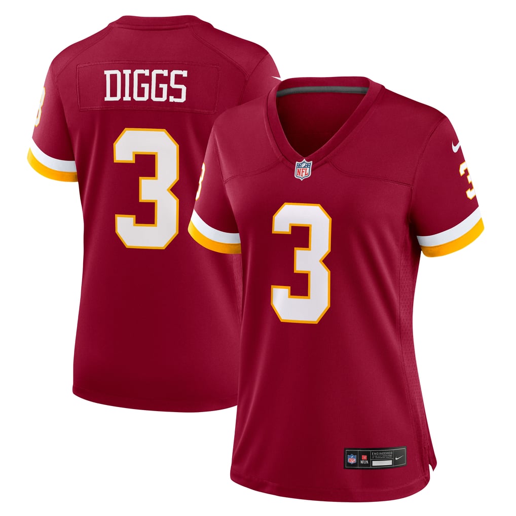 Women's Washington Commanders Stefon Diggs Burgundy Game Jersey