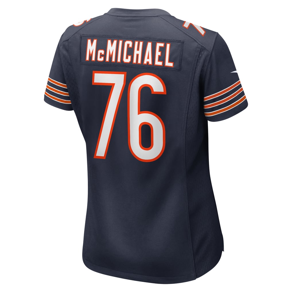 Women's Chicago Bears Steve McMichael Navy Retired Player Game Jersey
