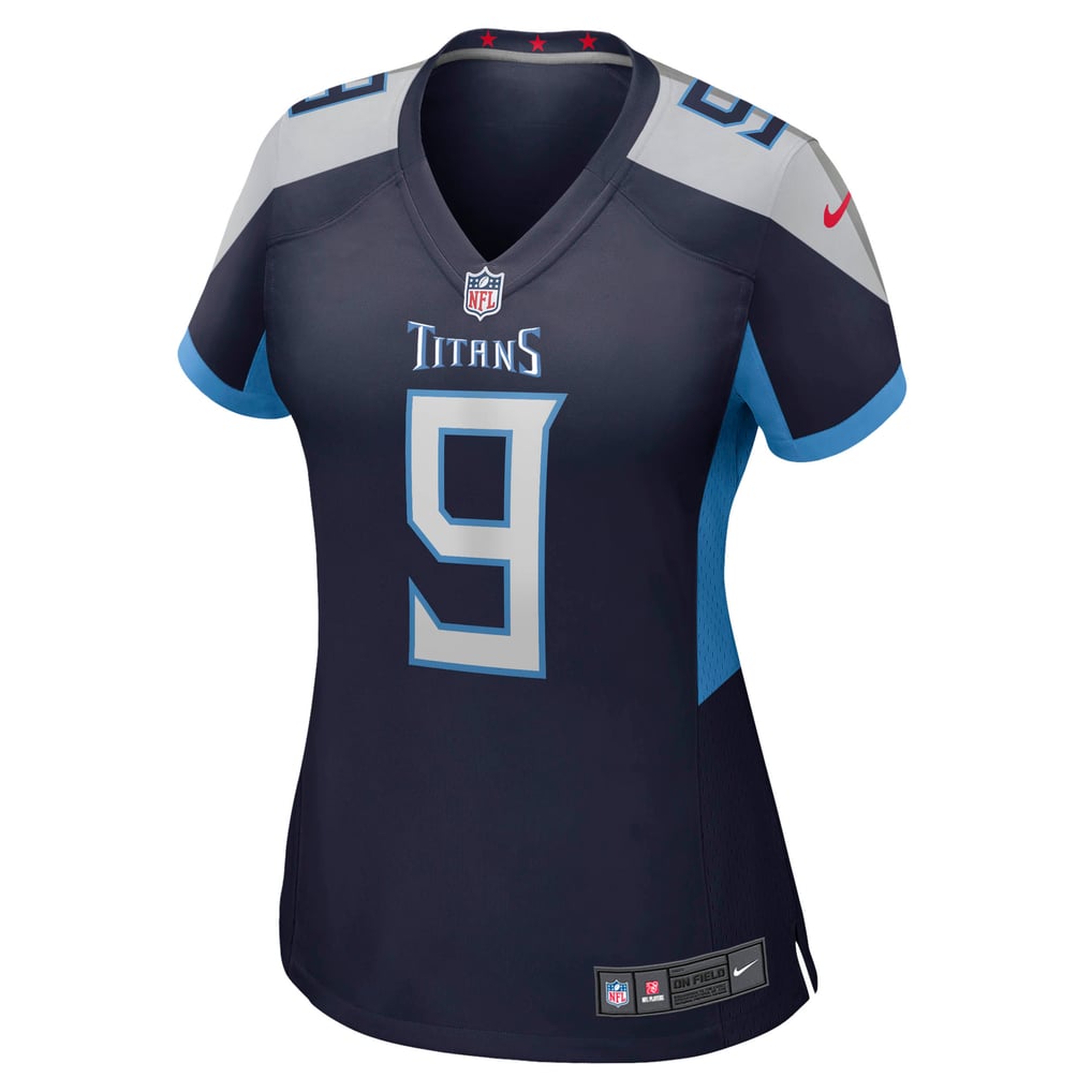 Women's Tennessee Titans Steve McNair Navy Game Retired Player Jersey
