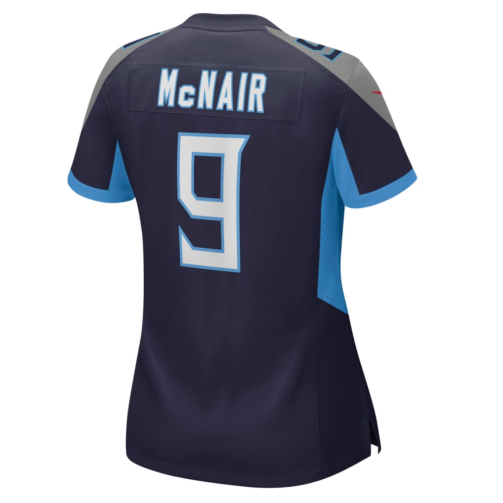 Women's Tennessee Titans Steve McNair Navy Game Retired Player Jersey