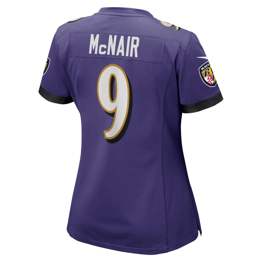 Women's Baltimore Ravens Steve McNair Purple Game Retired Player Jersey