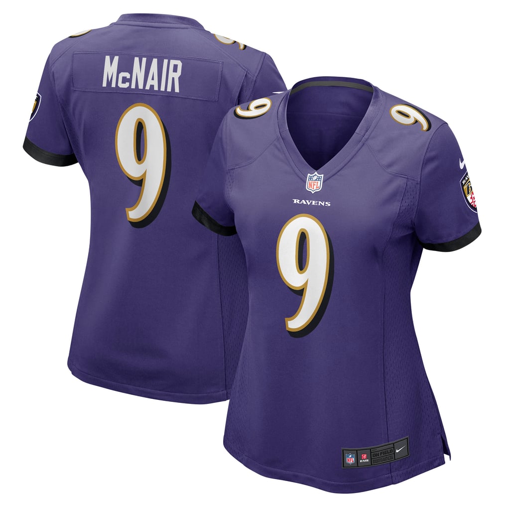 Women's Baltimore Ravens Steve McNair Purple Game Retired Player Jersey