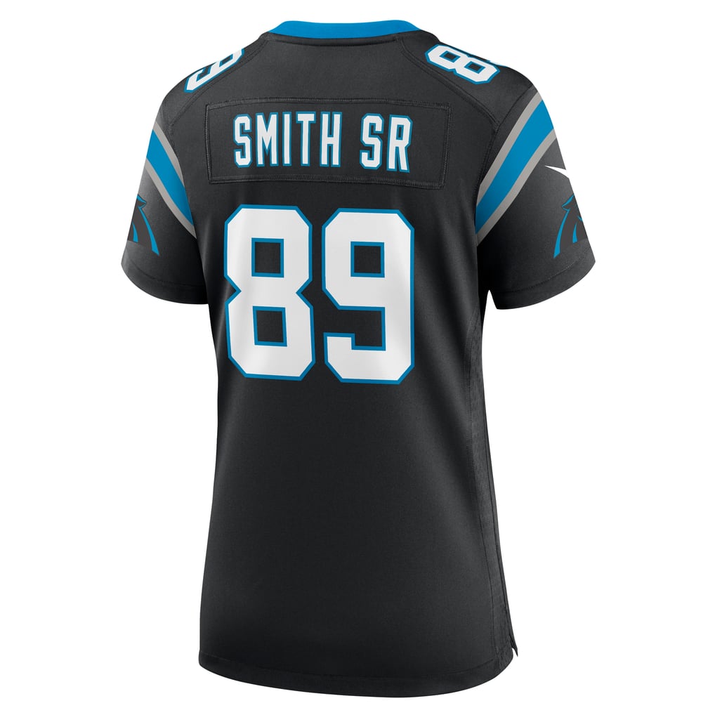 Women's Carolina Panthers Steve Smith Sr. Black Retired Player Game Jersey