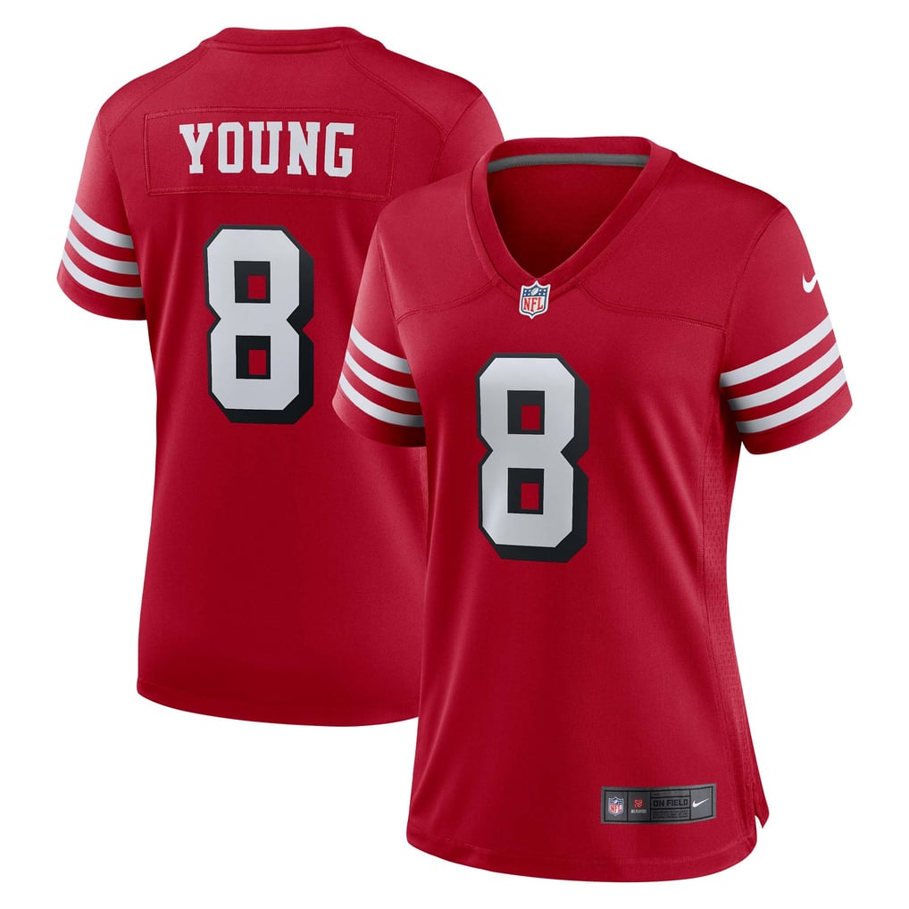 Women's San Francisco 49ers Steve Young Scarlet Alternate Game Jersey